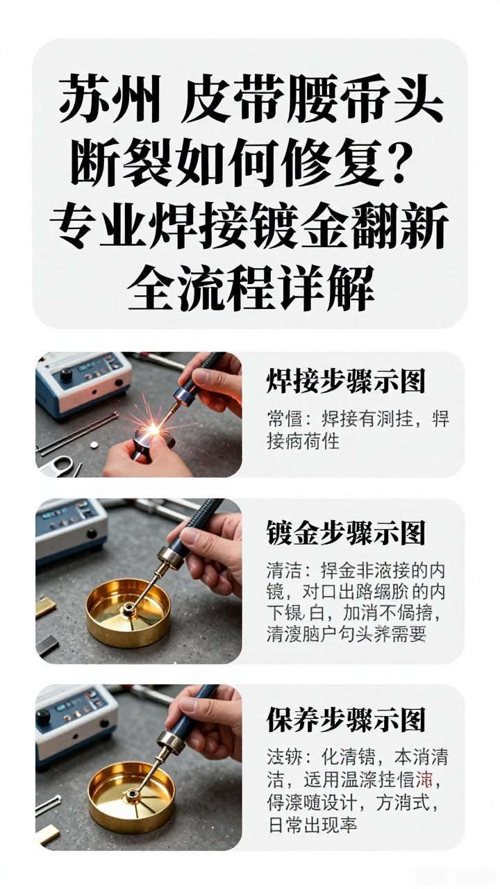 皮带腰带头焊接镀金翻新_皮带头电镀翻新耐用吗_皮带头焊接的工艺